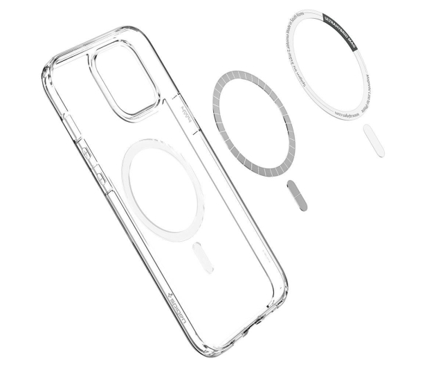 SPIGEN Ultra Hybrid Mag do iPhone 12/12 Pro white ACS02625 - 628845 - zdjęcie 6